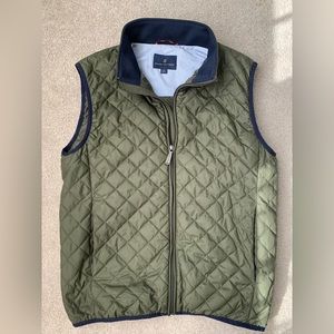 Brooks Brothers Quilted Vest Mens Small